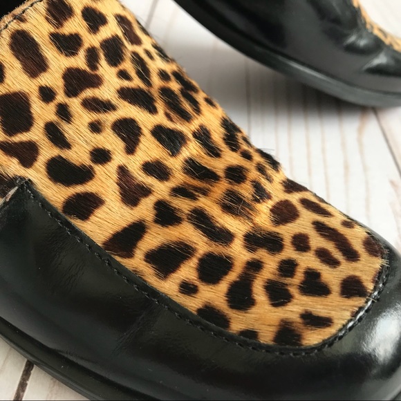 Vintage Précis leopard Loafers 7 - Picture 2 of 8